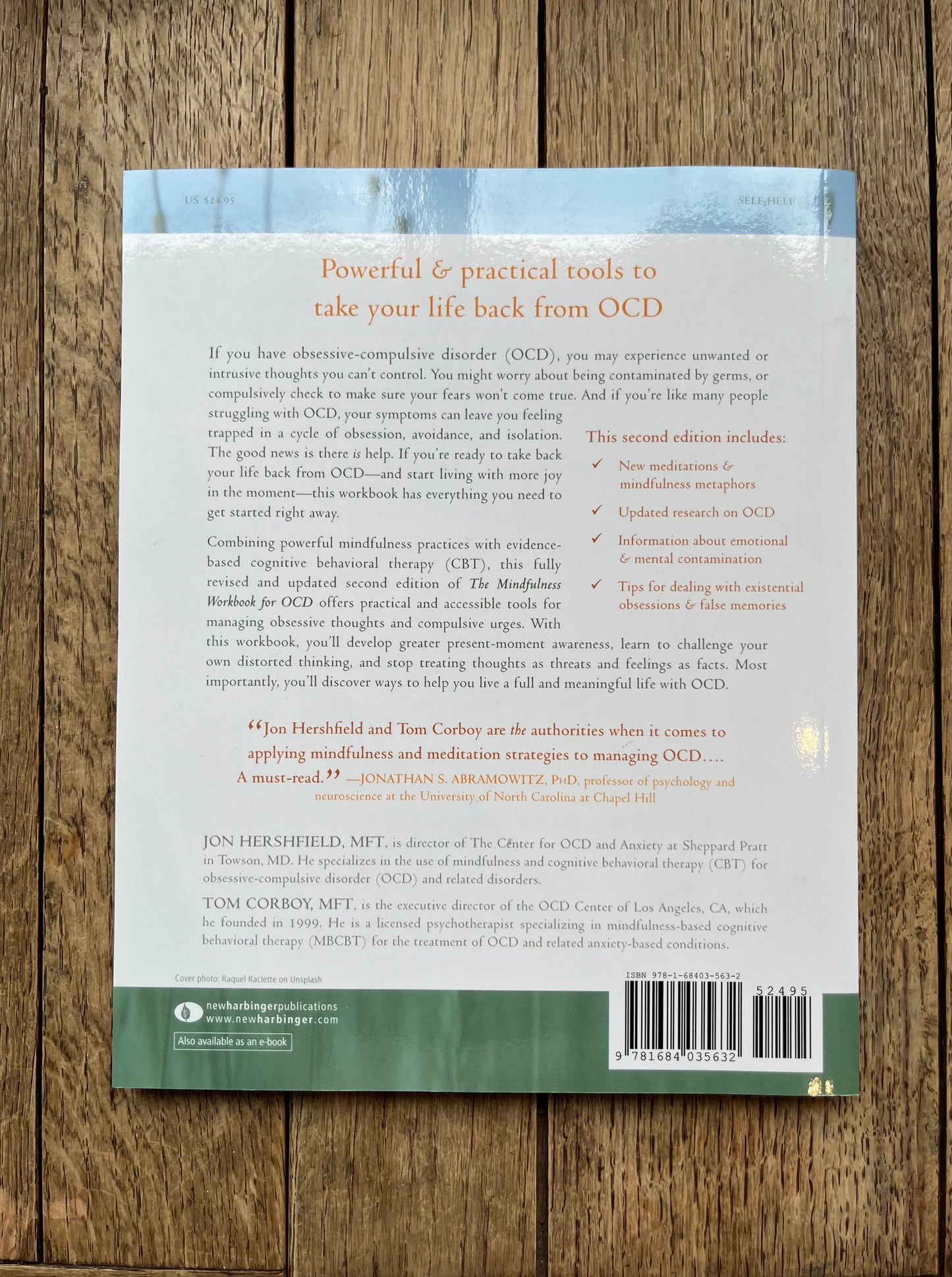 The Mindfulness Workbook for OCD