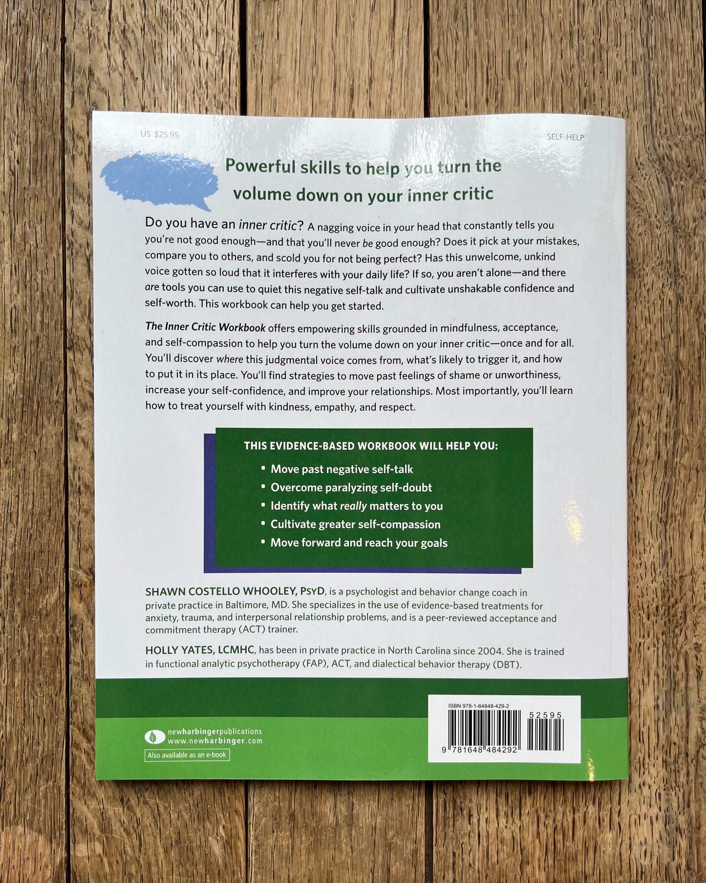 The Inner Critic Workbook