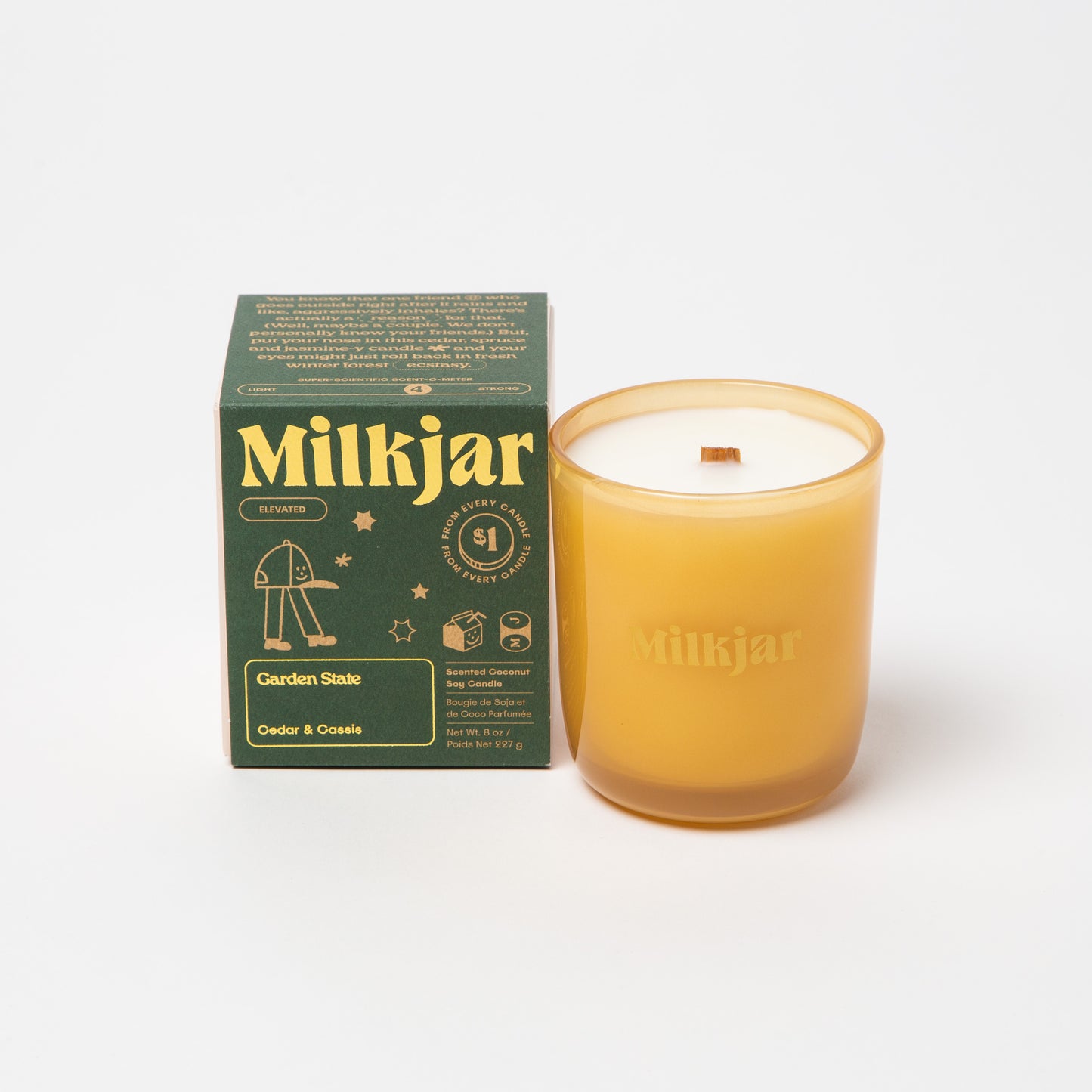 Milk Jar Candle