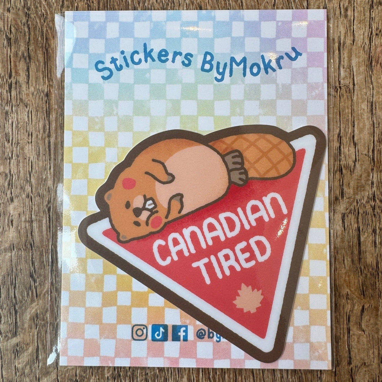 Canadian Tired Sticker - byMokru