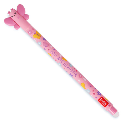 Erasable 'You Are Beautiful' Butterfly Pen