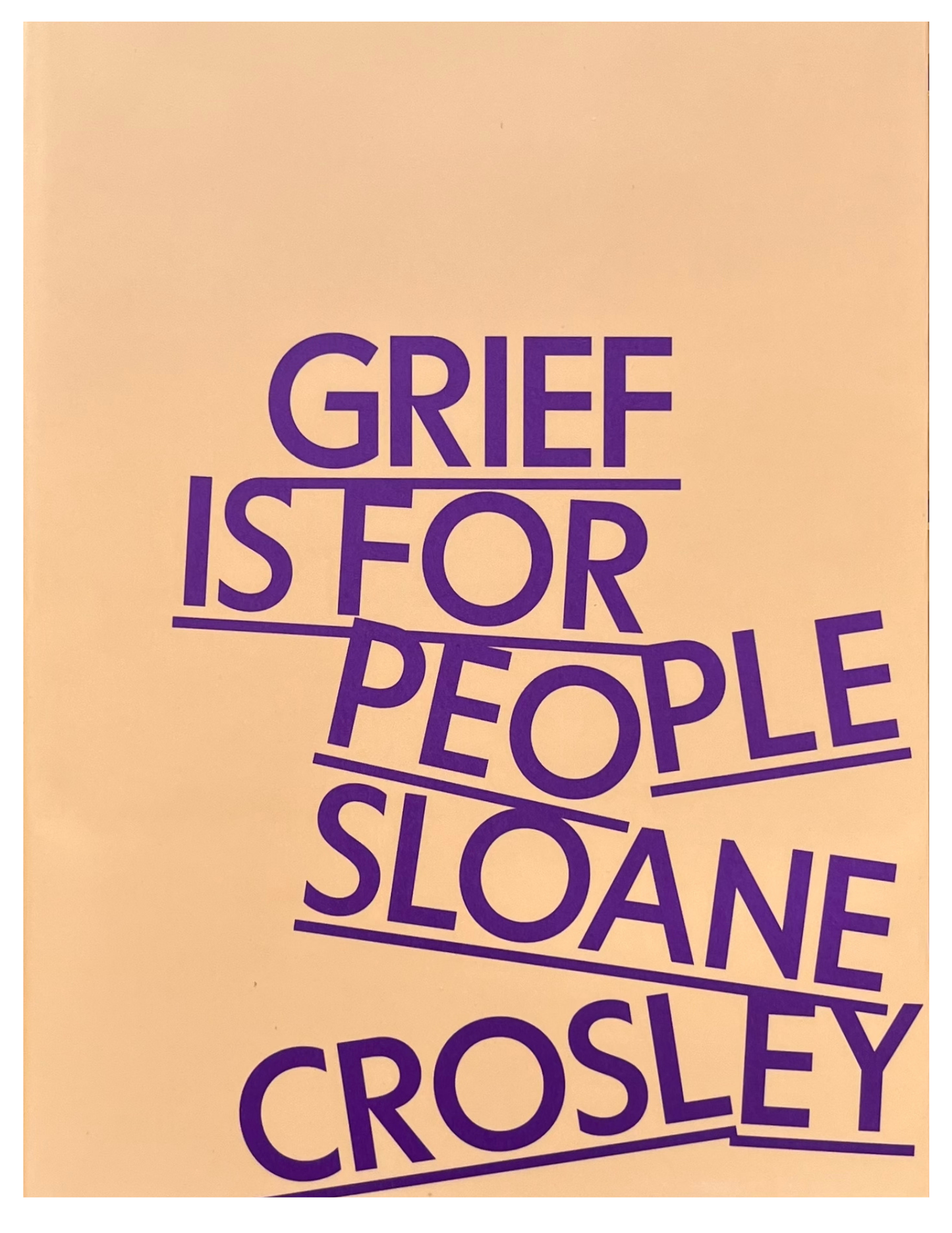 Grief Is For People