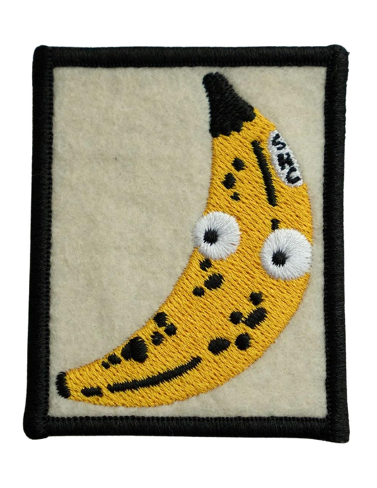 Googly Banana - Felt Sticky Patch