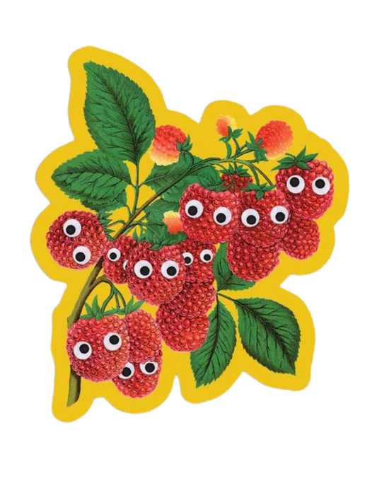 Googly Raspberries - Vinyl Sticker (Copy)