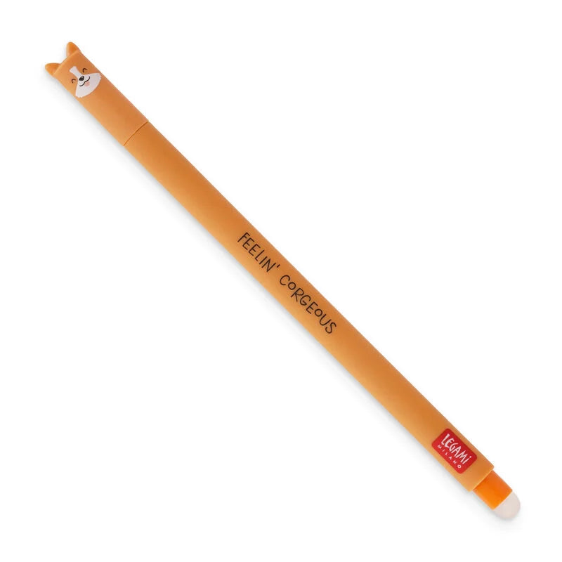 Erasable 'Feelin' Corgeous' Corgi Pen