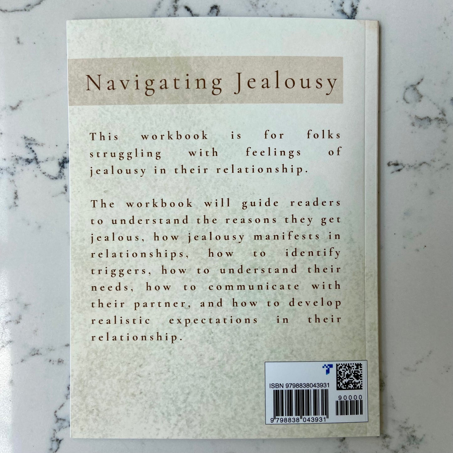 Navigating Jealousy - Workbook