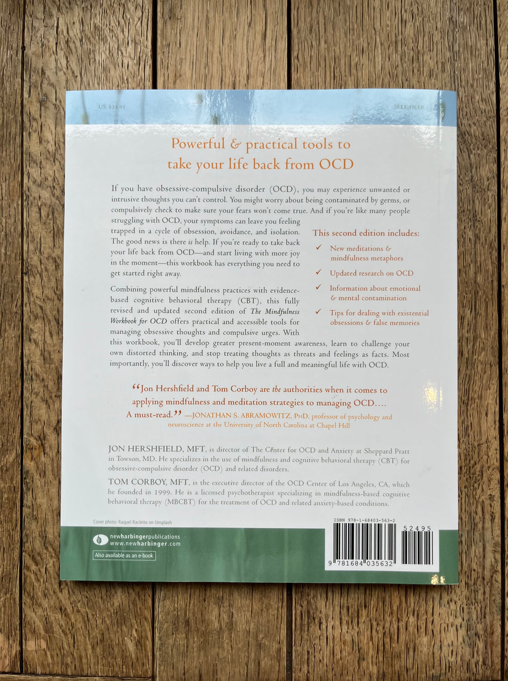 The Mindfulness Workbook for OCD