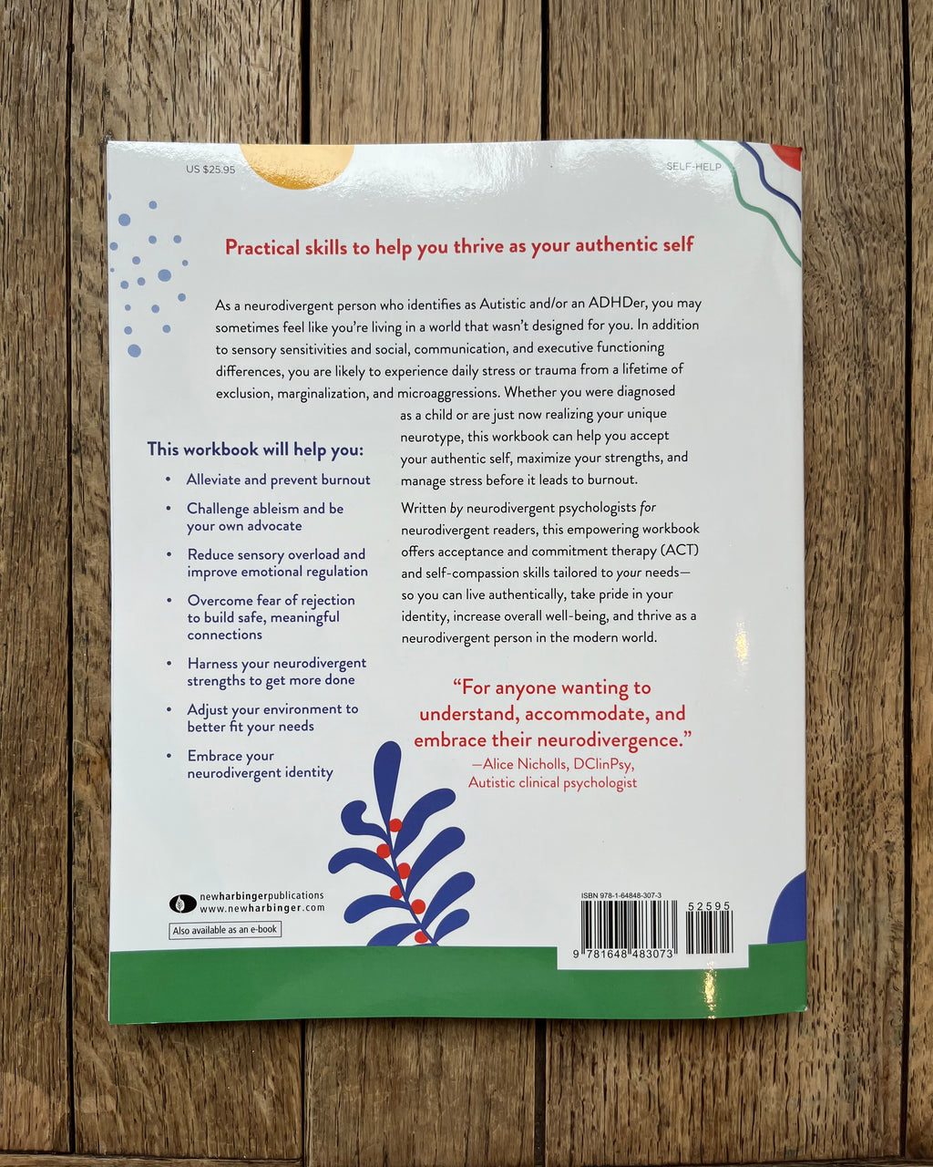 The Neurodivergence Skills Workbook for Autism and ADHD