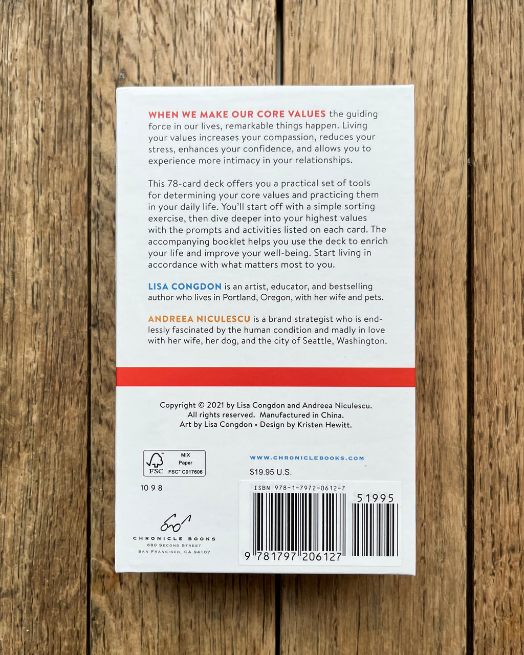 The Live Your Values Deck