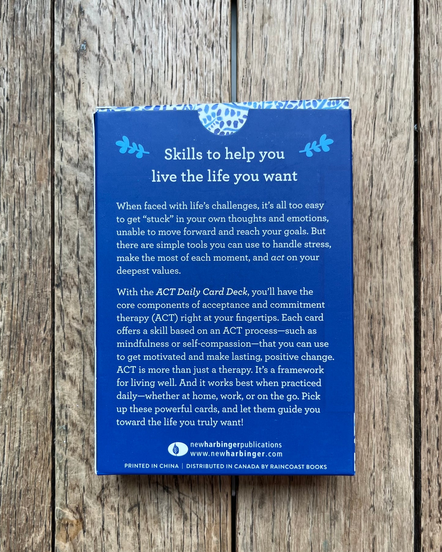 ACT Daily Card Deck