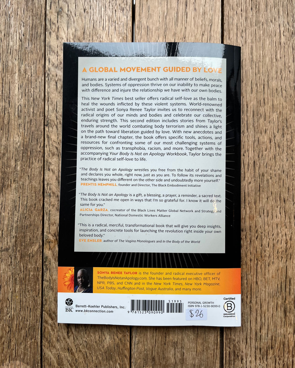 The Body Is Not An Apology, Second Edition