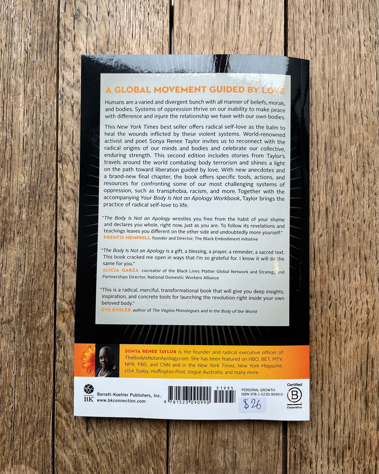 The Body Is Not An Apology, Second Edition