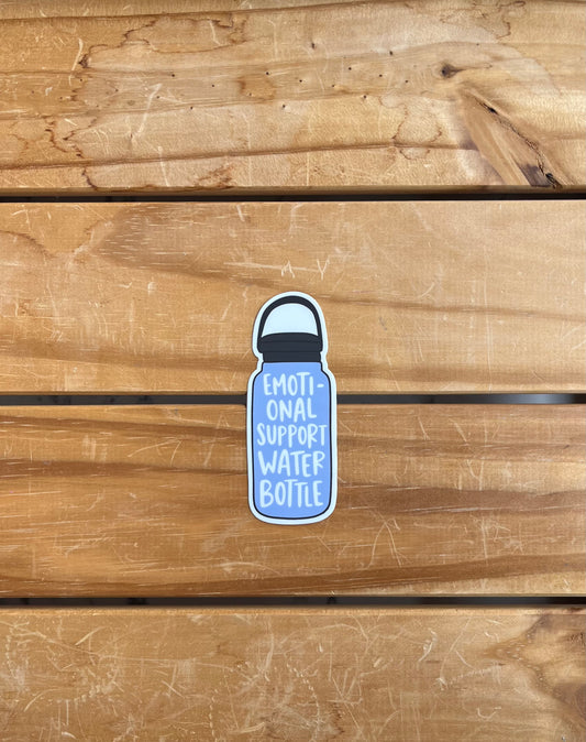 Support Water Bottle - Sticker