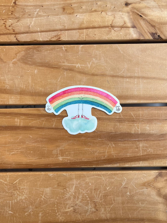 Rainbow Hug - Sticker