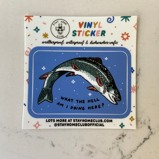 What the Hell - Vinyl Sticker