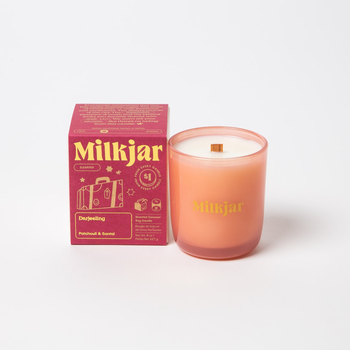 Milk Jar Candle