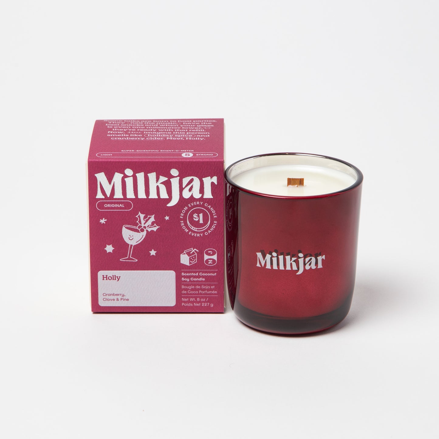 Milk Jar Candle