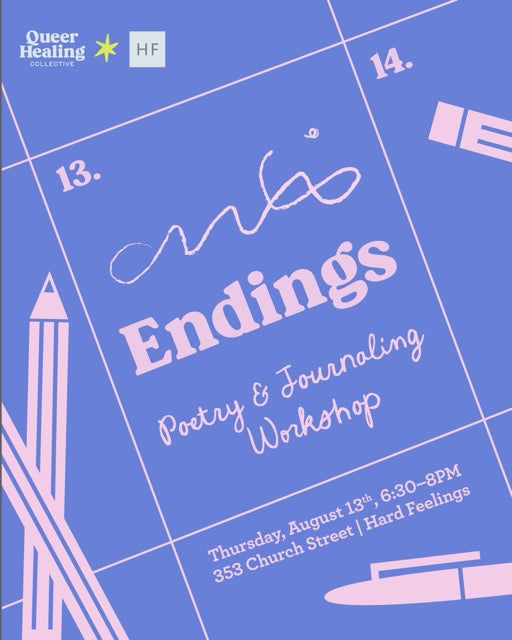 Endings: Poetry & Journaling Workshop