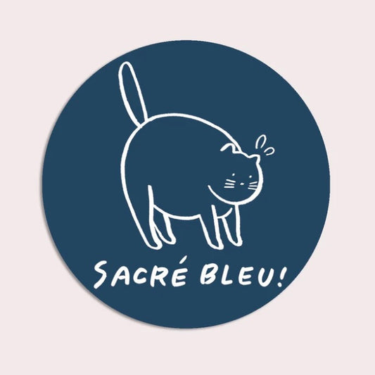 Sacre Bleu - Vinyl Sticker