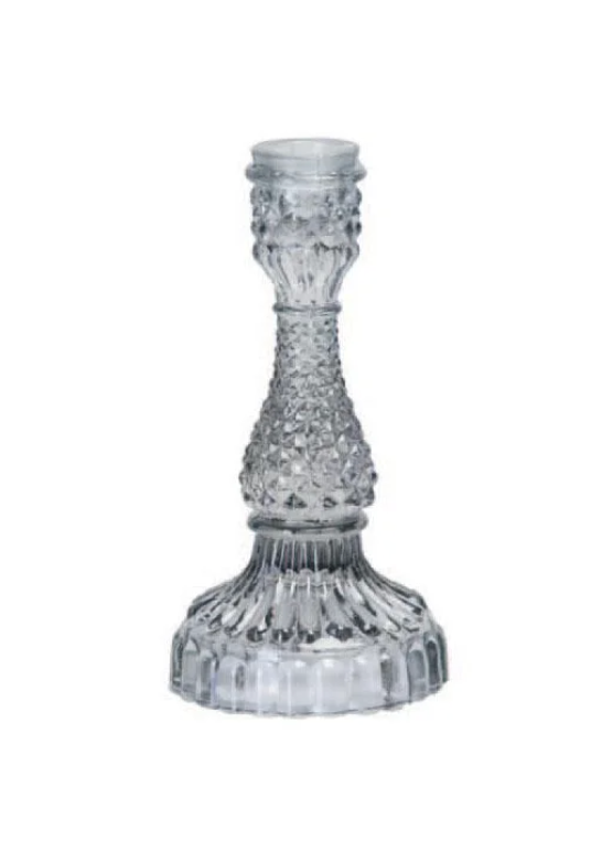 Bella Candle Holder - Smoke