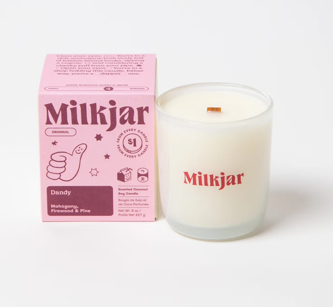 Milk Jar Candle