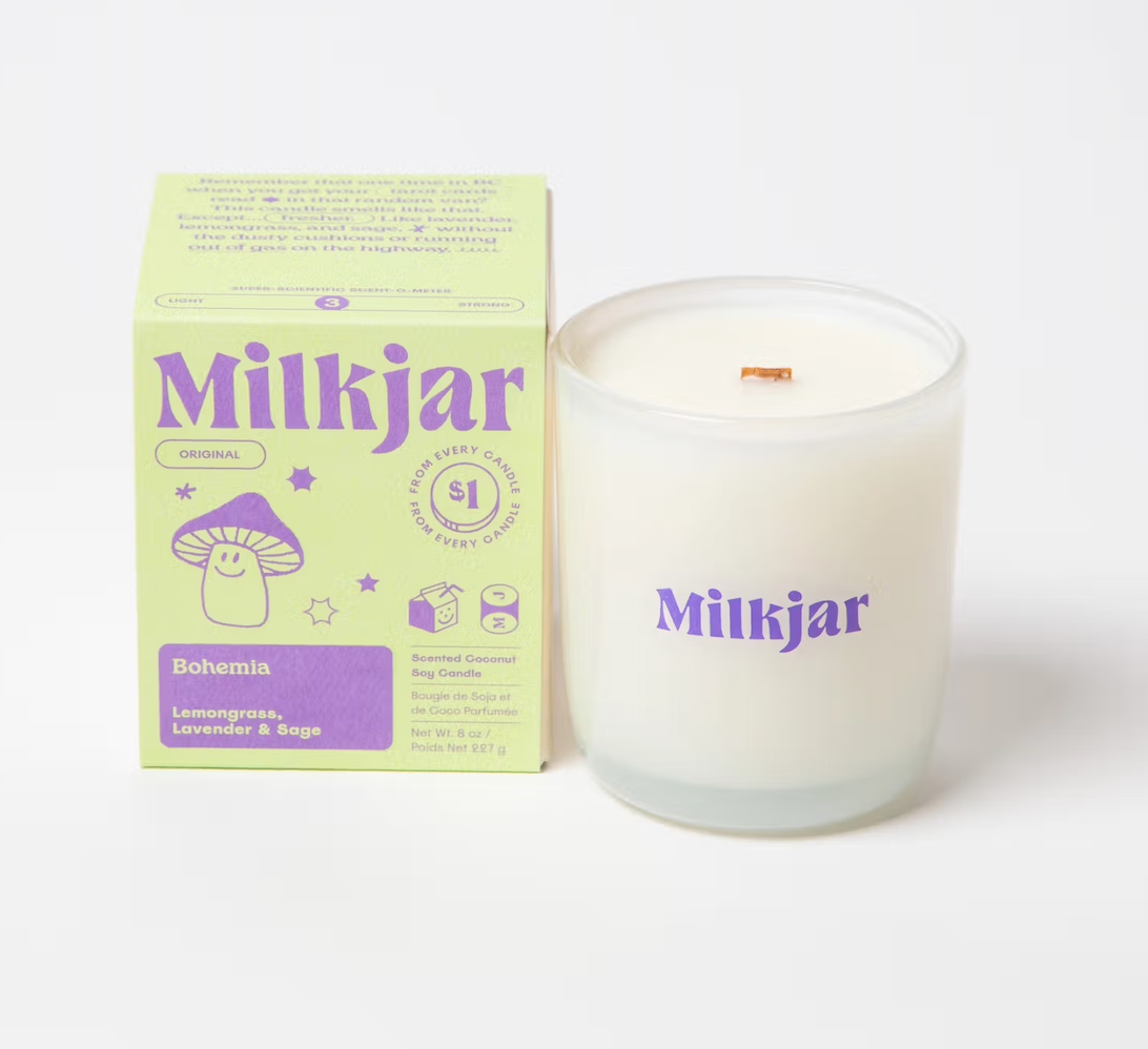 Milk Jar Candle