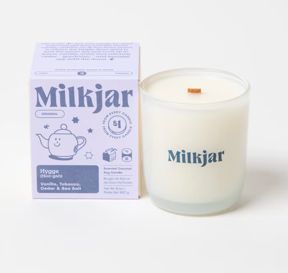 Milk Jar Candle