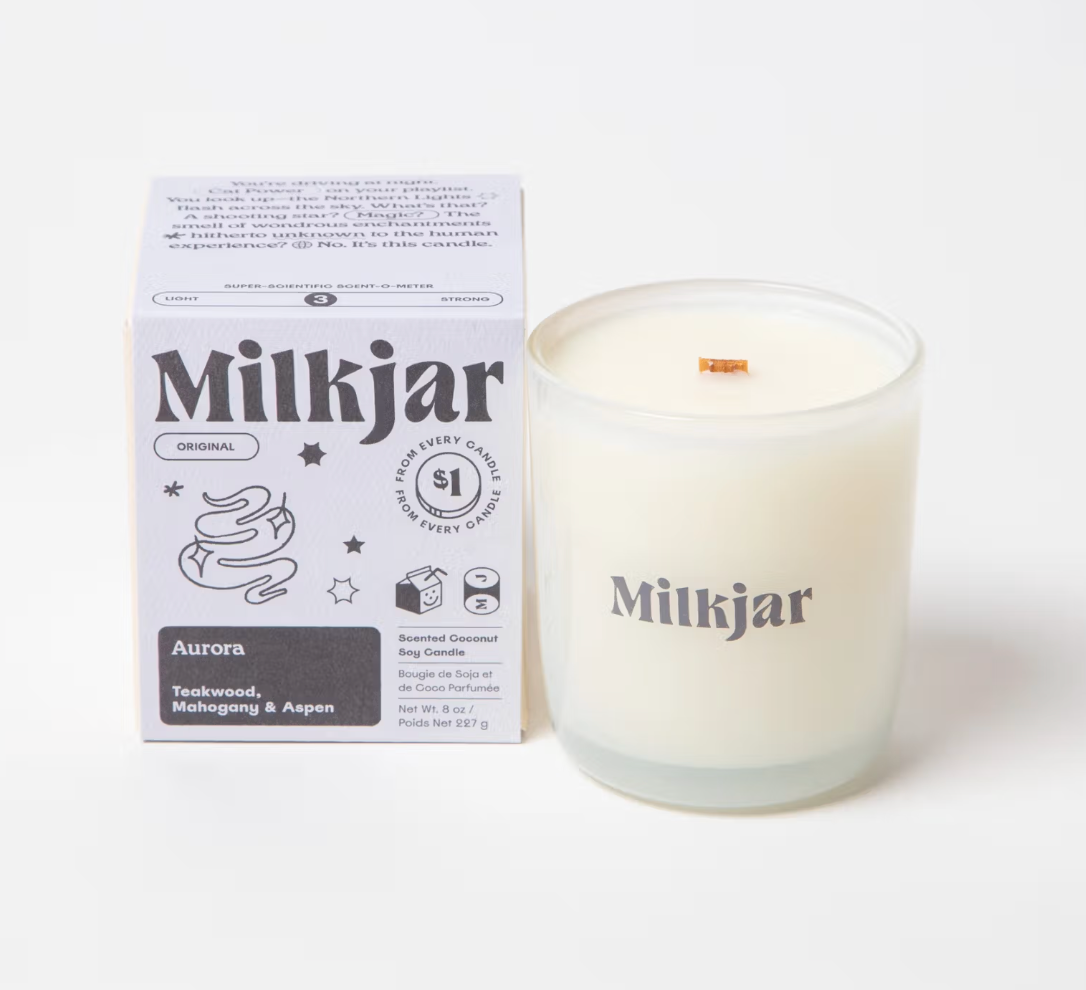 Milk Jar Candle