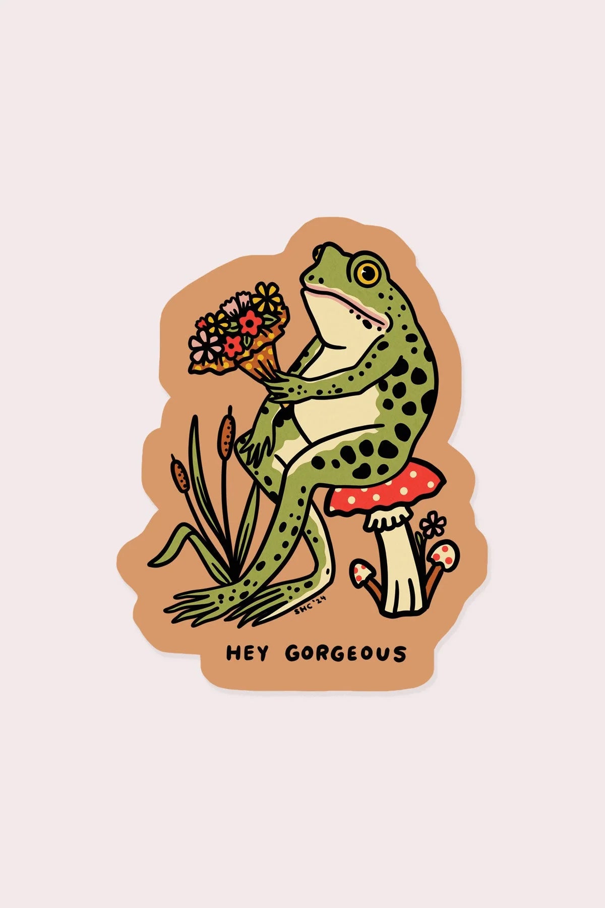 Hey Gorgeous - Vinyl Sticker