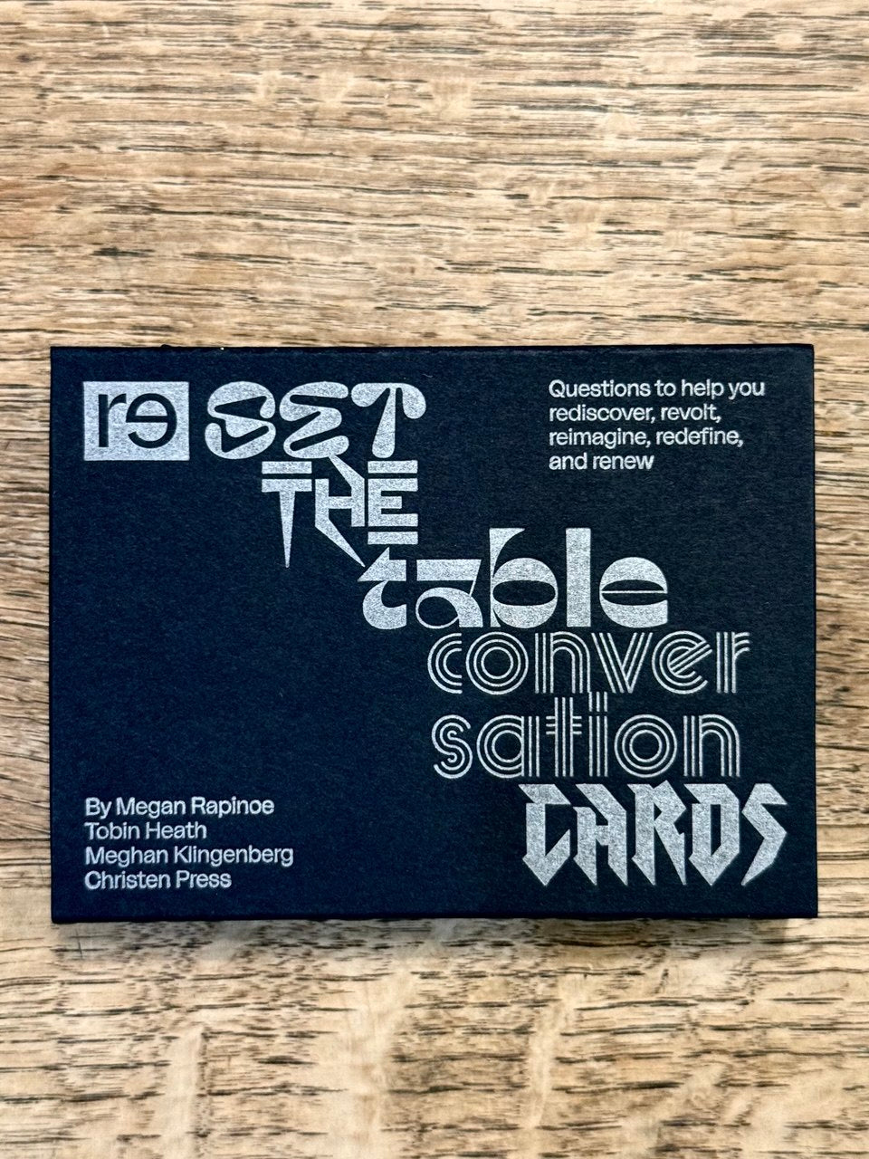 Reset the Table Conversation Cards