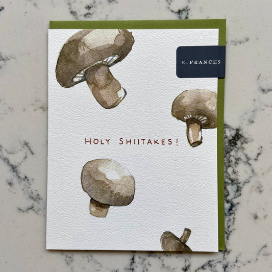Holy Shiitakes - Greeting Card