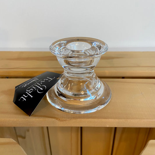 Simplicity Clear Candle Holder